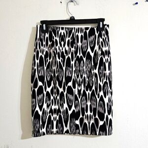 INC Leopard Print Skirt